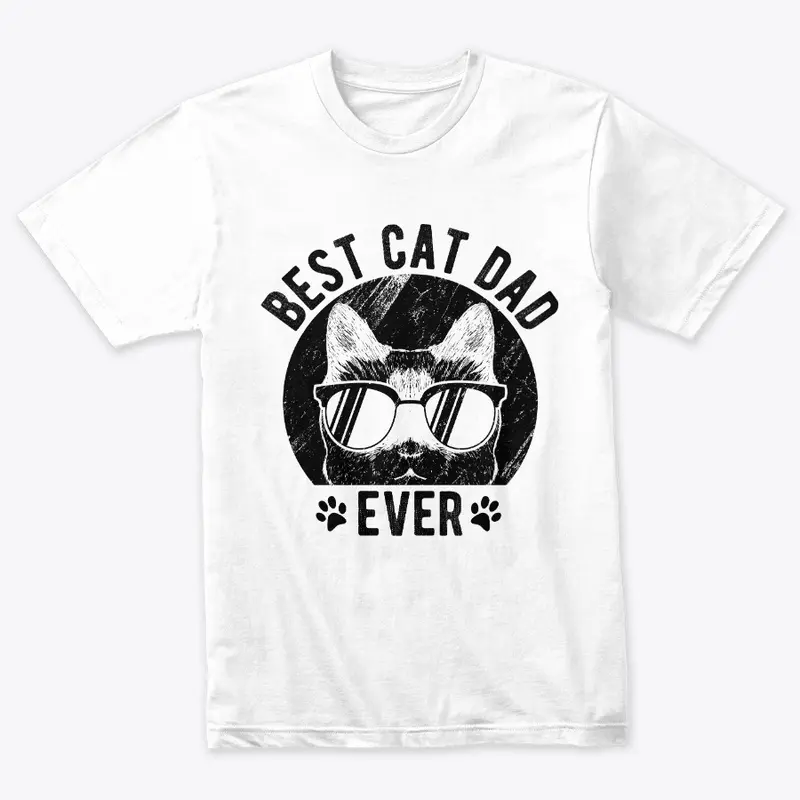 Best Cat Dad Ever Shirt