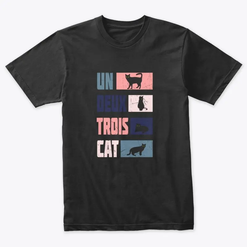 Un Deux Trois Cat Shirt