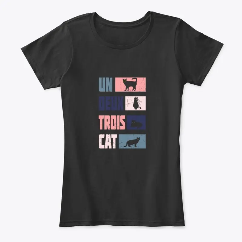 Un Deux Trois Cat Shirt